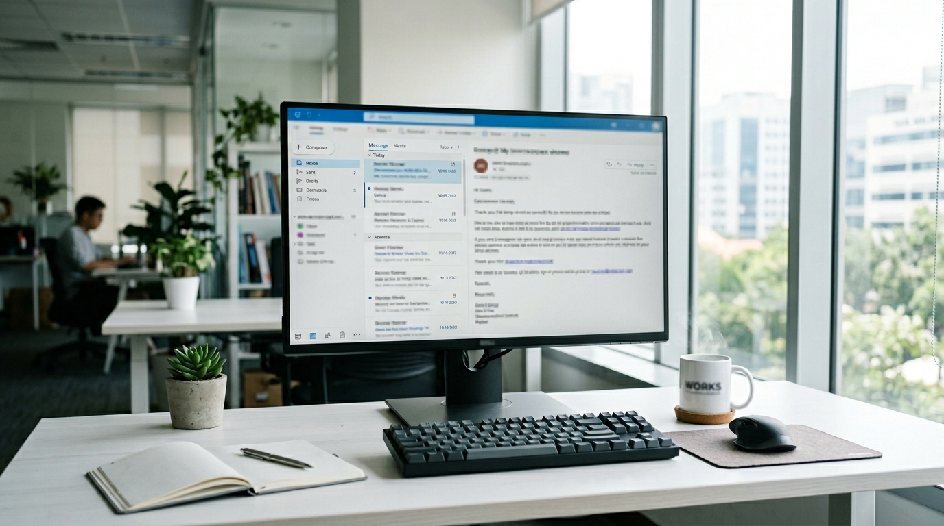 Illustration for Email Process